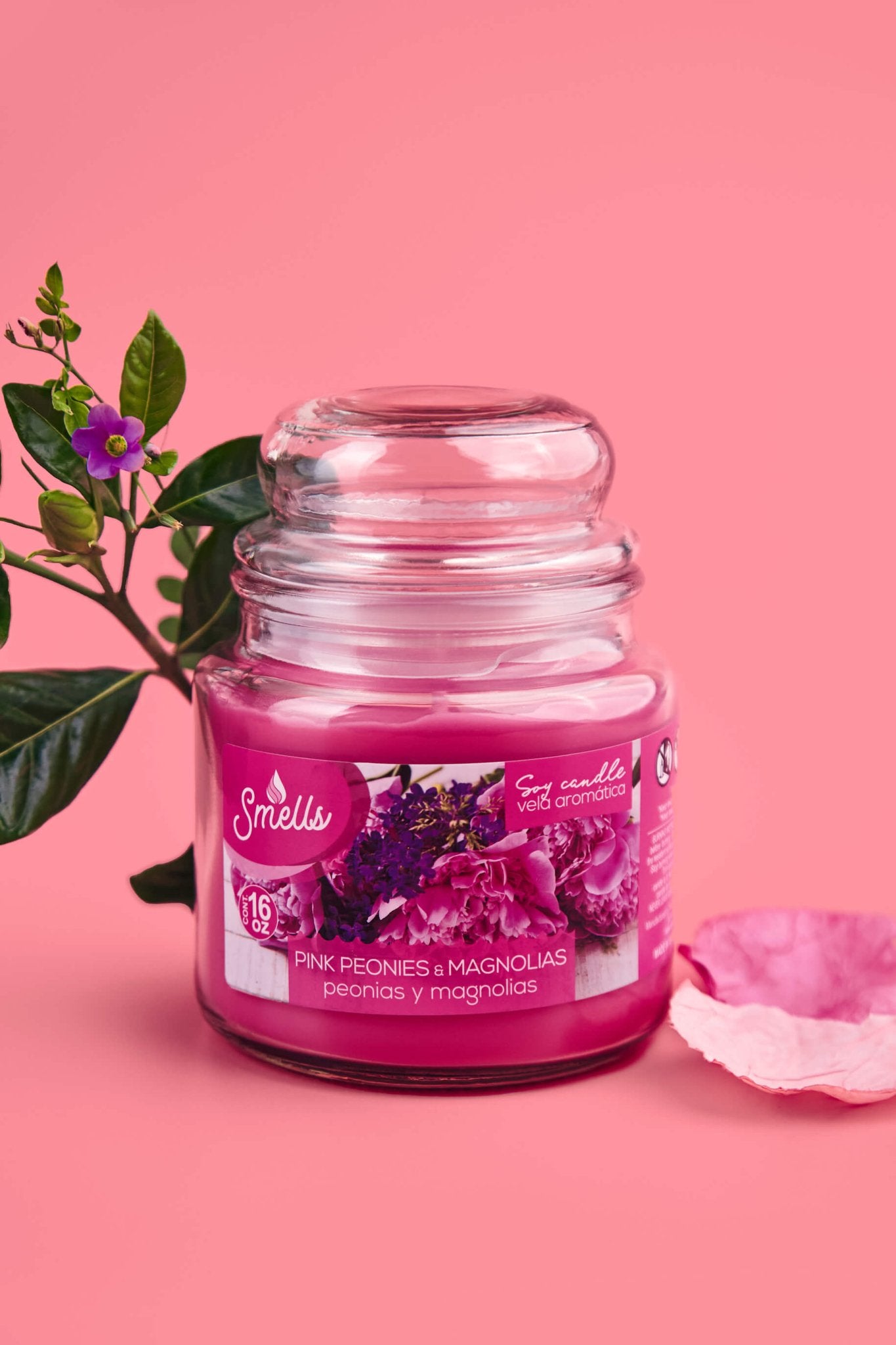 Blushbeam Wick Scented Candle, 16 oz - Blushbeam.co.uk