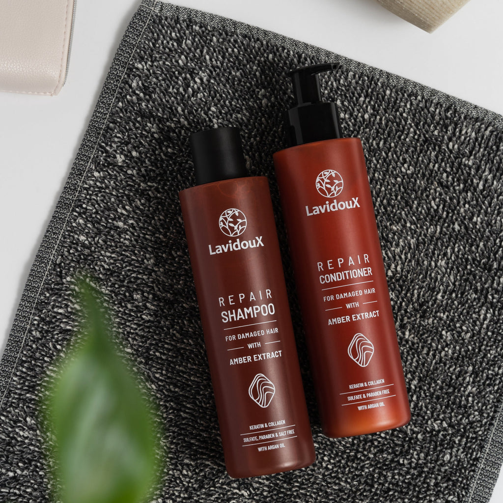 Blushbeam :Repair Shampoo & Conditioner Set