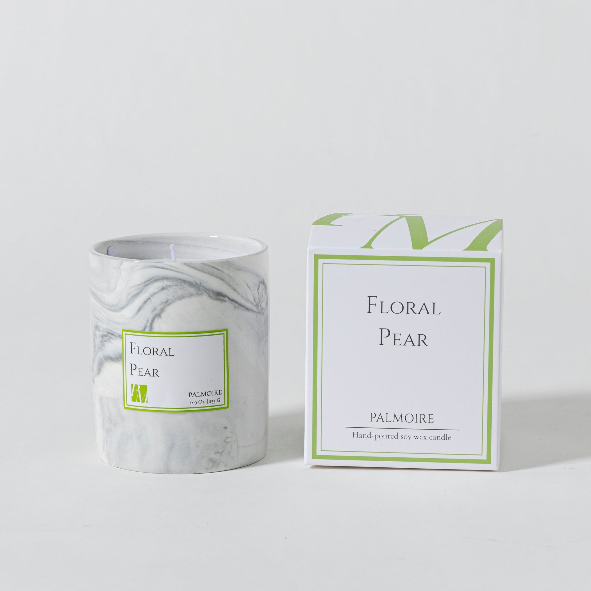 Blushbeam Ceramic Bloom Candle – Melon & Rose
