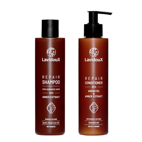 Blushbeam :Repair Shampoo & Conditioner Set