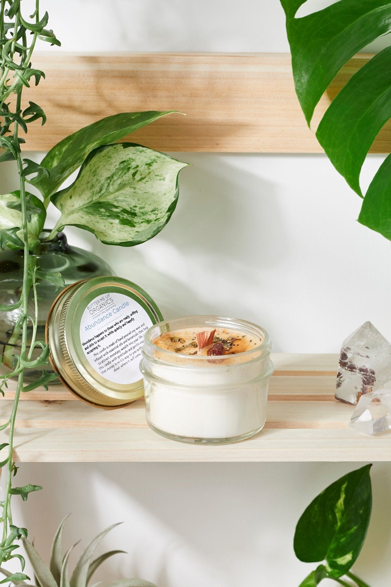 Blushbeam Abundance Candle / Ritual Candle - Blushbeam.co.uk
