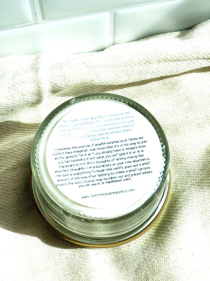Blushbeam Abundance Candle / Ritual Candle - Blushbeam.co.uk
