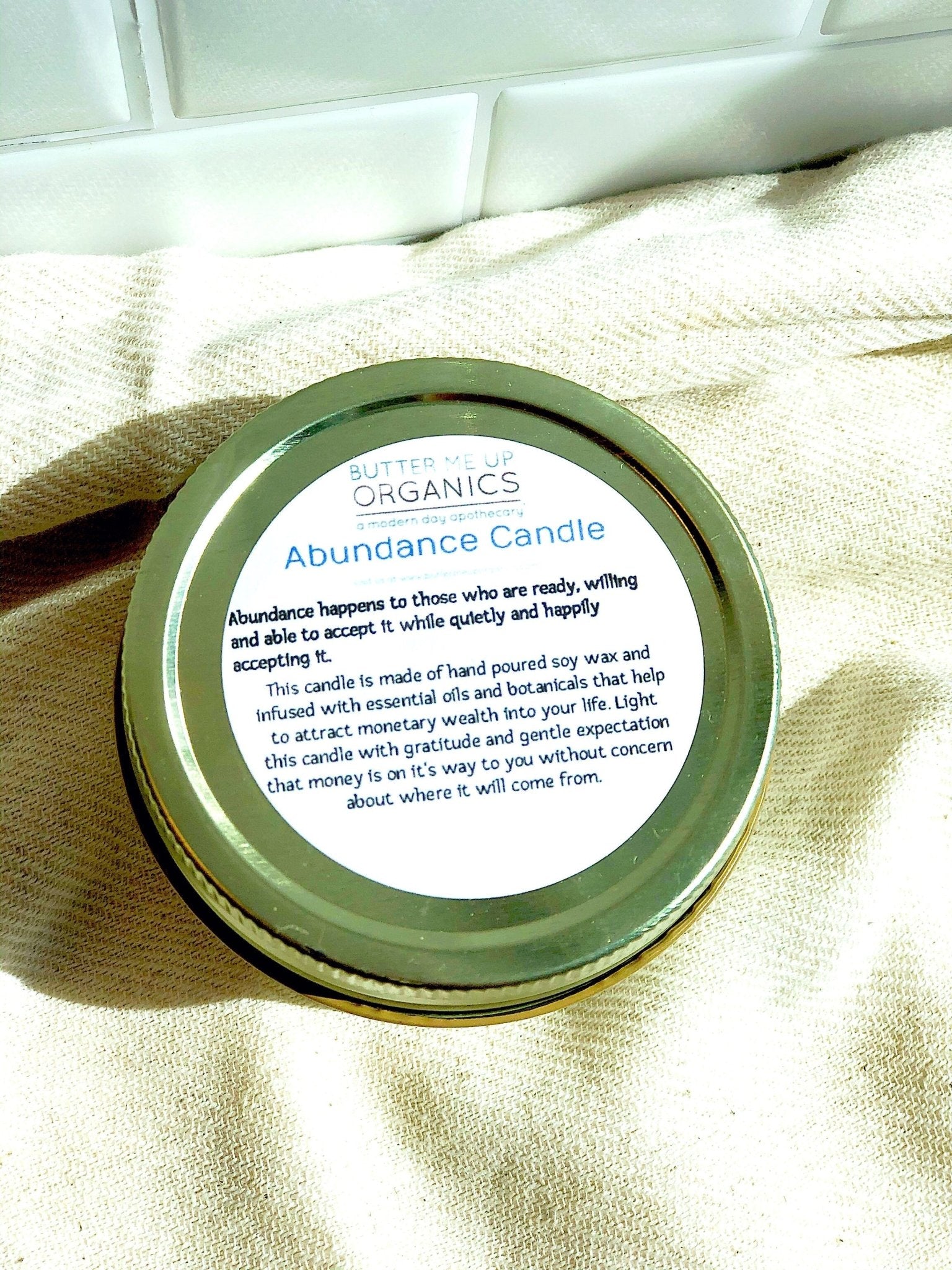 Blushbeam Abundance Candle / Ritual Candle - Blushbeam.co.uk