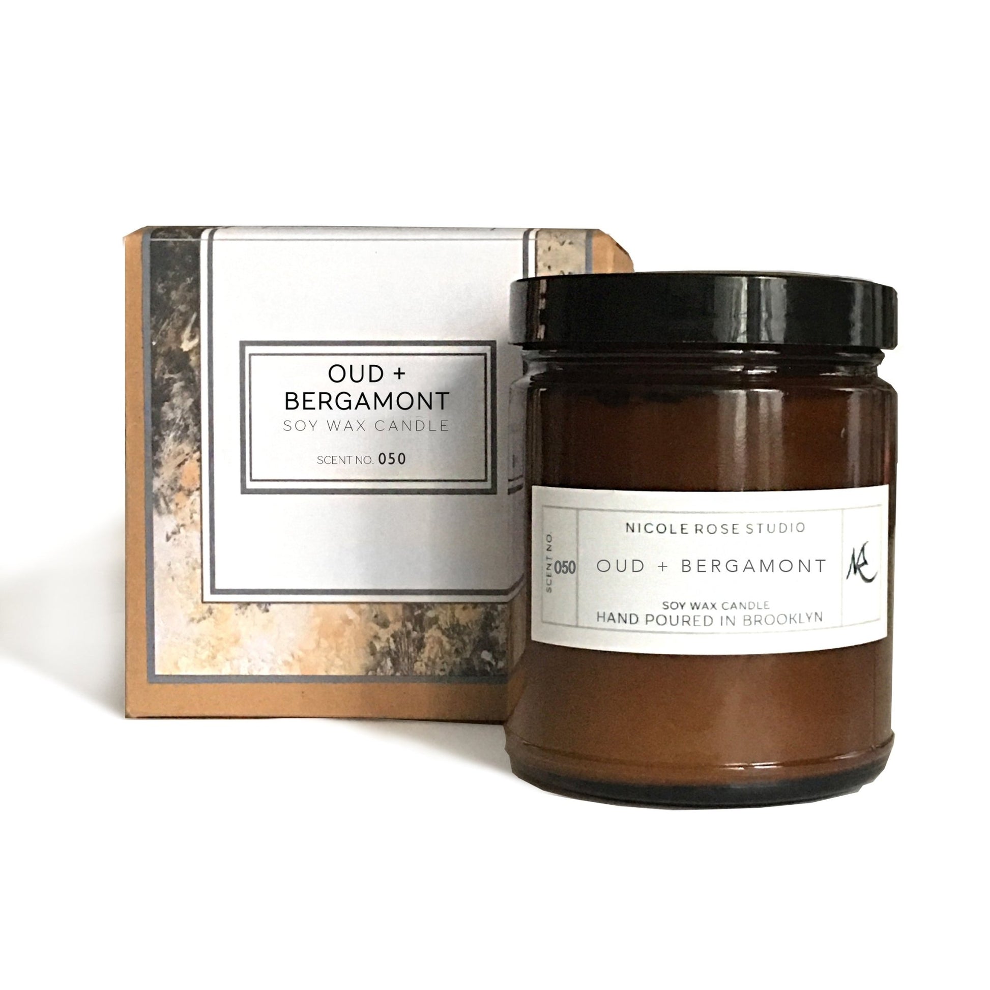 blushbeam Bergamot Scented Soy Wax Candle - Blushbeam.co.uk