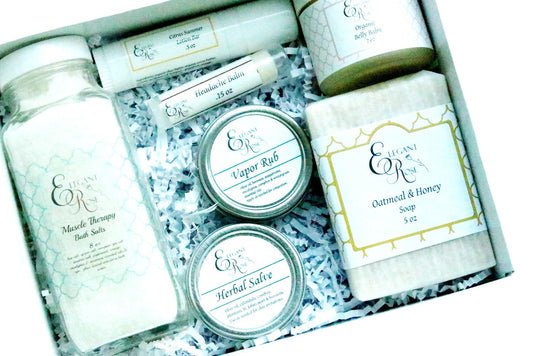 Blushbeam New Mom Pampering Gift Set Maroon Oliver