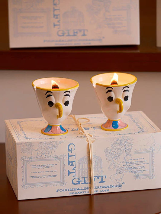 Blushbeam Scented Soy Wax Candles Set of 2 Pcs - Blushbeam.co.uk