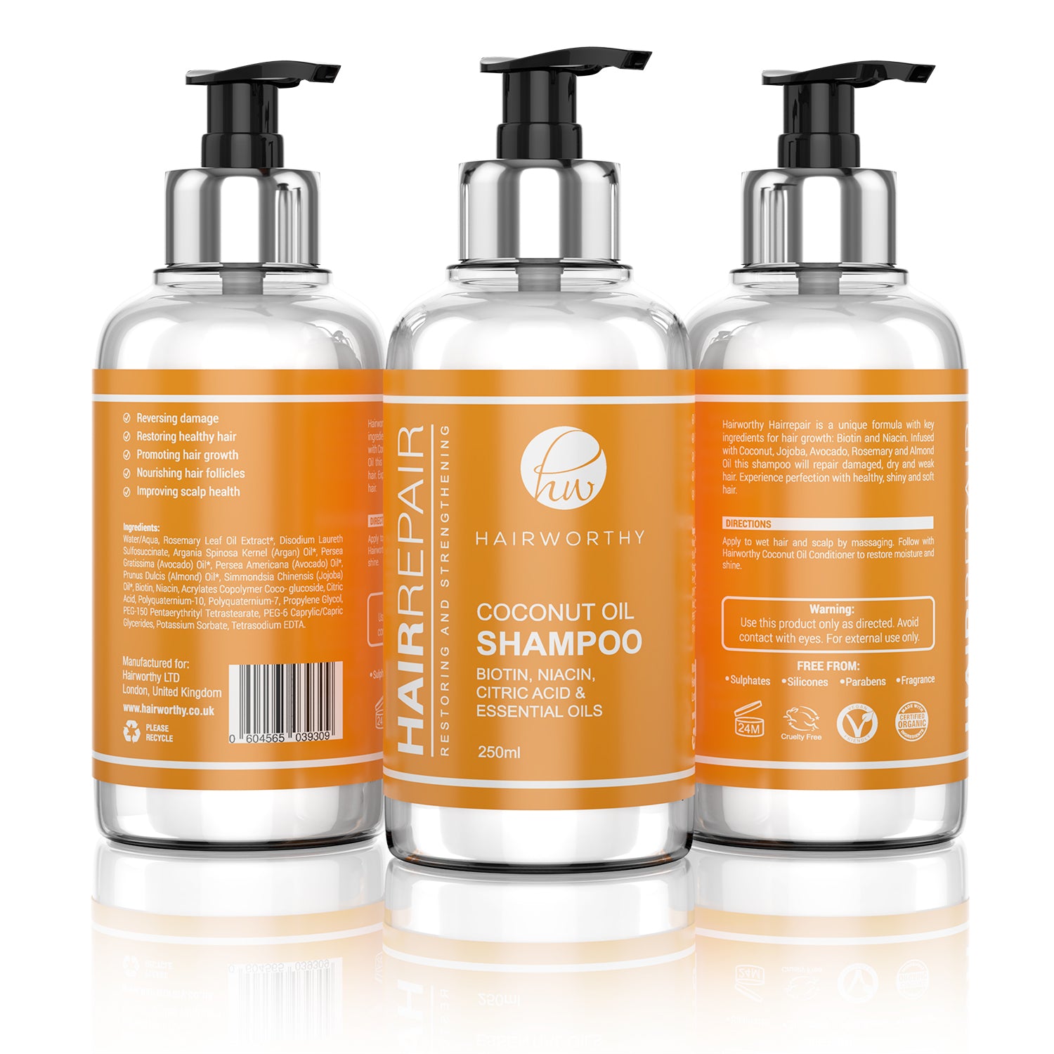 Blushbeam Hair Repair Shampoo texture close-up
